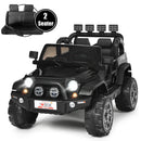 12V 2-Seater Ride on Car Truck with Remote Control and Storage Room by LJGDeals