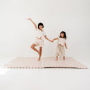 Checker Toffee Vegan Leather Mat