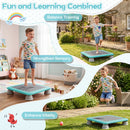 Kids Mini Trampoline 25.5 Inch with Non-Slip Foot Pads