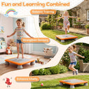 Kids Mini Trampoline 25.5 Inch with Non-Slip Foot Pads by LJGDeals