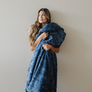 PATTERNED FAUX FUR XL THROW BLANKETS by Saranoni
