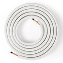 25 Feet Mini Split Line Set with 1/4 Inch and 1/2 Inch O.D. Copper Pipes Tubing by LJGDeals