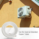 25 Feet Mini Split Line Set with 1/4 Inch and 3/8 Inch O.D. Copper Pipes Tubing by LJGDeals