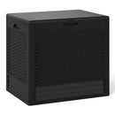 25 Gallon Outdoor Storage Box with Rattan Pattern by DirectDeals