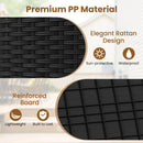 25 Gallon Outdoor Storage Box with Rattan Pattern by LJGDeals