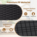 25 Gallon Outdoor Storage Box with Rattan Pattern by LJGDeals