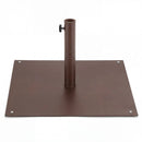 25 Inch Square Patio Umbrella Base 42 LBS Weighted by LJGDeals