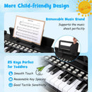25 Keys Kids Piano Keyboard with Adjustable Speed and Volume by LJGDeals