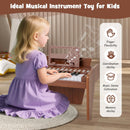 25 Keys Kids Piano Keyboard with Adjustable Speed and Volume by LJGDeals