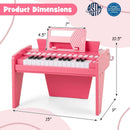 25 Keys Kids Piano Keyboard with Adjustable Speed and Volume by LJGDeals