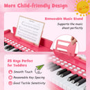 25 Keys Kids Piano Keyboard with Adjustable Speed and Volume