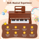 25 Keys Kids Piano Keyboard with Adjustable Speed and Teaching Mode by LJGDeals