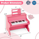 25 Keys Kids Piano Keyboard with Adjustable Speed and Teaching Mode by LJGDeals