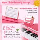 25 Keys Kids Piano Keyboard with Adjustable Speed and Teaching Mode by LJGDeals