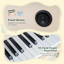 25 Keys Kids Piano Keyboard Wooden Digital Piano Toy with Removable Music Stand-Green by LJGDeals