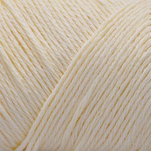 Cotton Fine Yarn Fingering Weight Yarn | 50 grams, 215 Yards | 80% Pima Cotton 20% Merino Wool