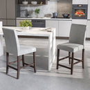 25 Inch Counter Height Set of 2 Bar Stools