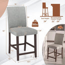 25 Inch Counter Height Set of 2 Bar Stools by LJGDeals