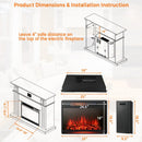 25 Inches Recessed Electric Heater by LJGDeals
