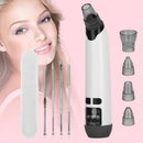 Hot Compress Blackhead Remover Vacuum Electric Pore Extractor Acne Removal Tool with 4 Probes 4 Pimple Popper Tools for All Skins