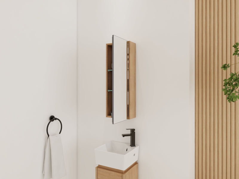 10'' Bathroom Mirror Cabinet with Storage, photo 8 of 10