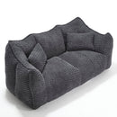 Comfortable Dual Beanbag Chair With High Resilience Foam Core For 2 People by HouseOfZazla
