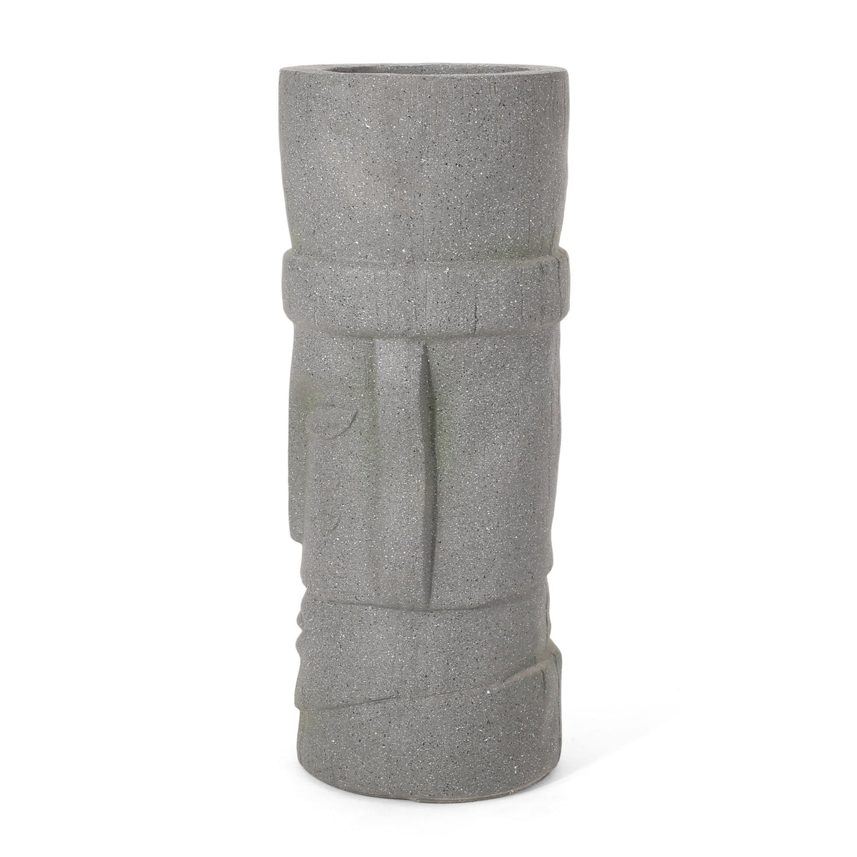 Classic Flower Planter With Magnesium Oxide Material - Stone Gray, photo 5 of 13