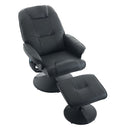 360° Swivel Reclining Chair With Wrapped Base, 5 Point Vibration Massage by HouseOfZazla