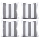 4 Pack Outdoor Pillow Covers - 18x18 Inch