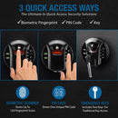 9.33 Cubic Ft Biometric Keypad Rifle Safe - Black by HouseOfZazla
