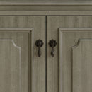 Vintage Bathroom Vanity With Sink, Rustic Cabinet With Soft Close Doors by HouseOfZazla