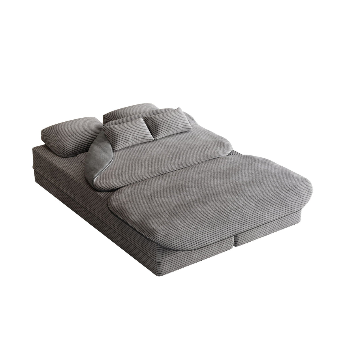 2 In 1 Foldable Sofa Bed With Multi Functional Blanket, photo 3 of 40