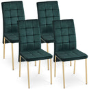 High Back Nordic Dining Chair Modern Chair With Color Legs by Unique Piece Furniture