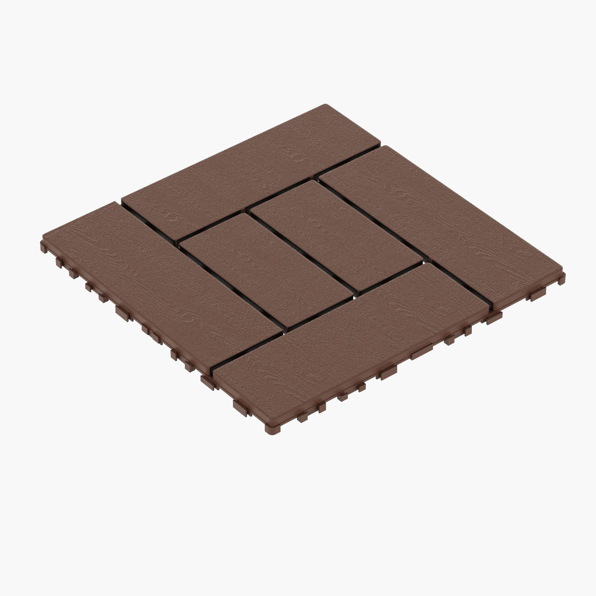 Patio Diy Module Interlocking Decking Tiles Floor, Outdoor And Indoor, Easy And Quick Installation, photo 2 of 12