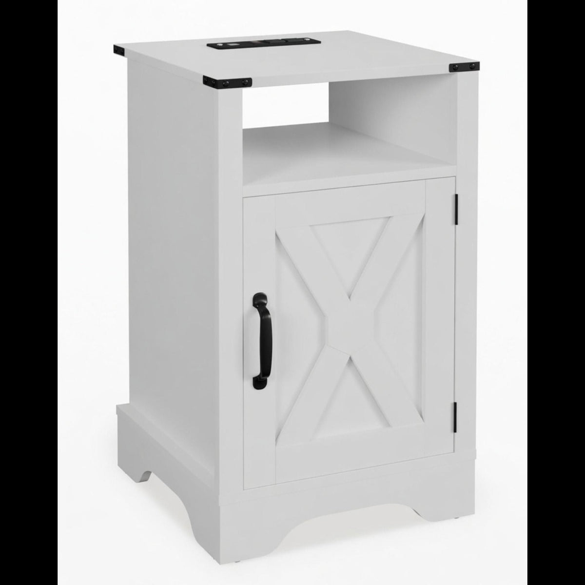 Farmhouse Nightstand, Charging Station & Storage, photo 20 of 40