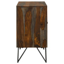 Komomo - 1 Adjustable Shelf Accent Cabinet - Gray by HouseOfZazla