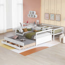 Bunk Bed With Twin Size Trundle And Drawers by HouseOfZazla