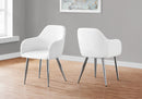 Dining Side Chair, Upholstered For Dining Room, Contemporary & Modern (Set of 2) by HouseOfZazla