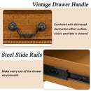 Rectangular Wooden Coffee Table with Storage Drawer