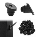 Yescom Rubber Cable Railing Grommets for Level & Stair Posts 1/8"-3/16" 60ct.