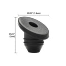 Yescom Rubber Cable Railing Grommets for Level & Stair Posts 1/8"-3/16" 60ct.