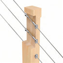 Yescom T316 Cable Railing Grommets for Level & Stair Posts 1/8"-3/16"