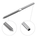 Yescom 1/8" Swage Lag Screws Left & Right T316 Stainless Steel 60ct.