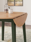 Gesthaven - Round Dining Room Drop Leaf Table