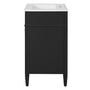 Bathroom Vanity With 2 Doors And Tip Out Drawer, Soft Closing Hinges by HouseOfZazla
