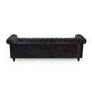 Chesterfield Style 3 Seater Sofa With Deep Button Tufting by HouseOfZazla