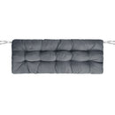 Bench Seat Cushion For Indoor Outdoor Furniture Non Slip Long Chair Cushion with Ties Strap Waterproof Swing Cushion 51.18x19.68IN For Garden Patio Ba