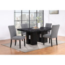 Jhoanna - Dining Table - Black by HouseOfZazla