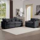 Elegant Oversized Sectional Sofa Set With Deep Seats And Flexible Layout by HouseOfZazla