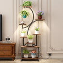 Plant Stand Indoor with Grow Lights - 62" Tall